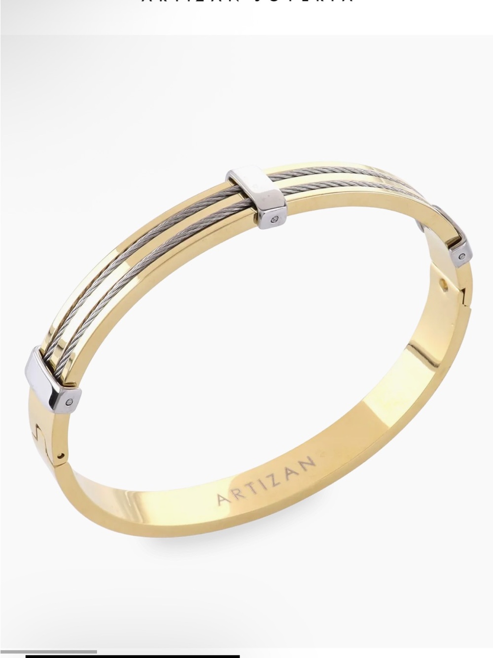 Artizan Joyeria Two Tone Bangle